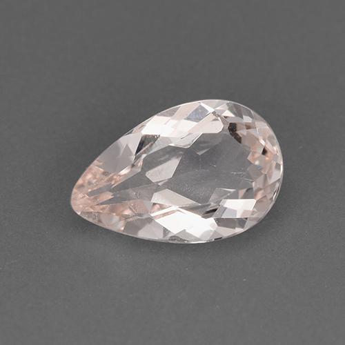 Morganite Rose pear facet d'Afghanistan, 8,7 x 5,7mm, poids de 1 ct, pierre gemme naturelle Non traité de pureté vvs-vs, 1 pièce Morganite, couleur Flamant rose, dureté Mohs de 7.5 à 8 convient aux bijoux de tous les jours, pierre de sagesse, Photo A