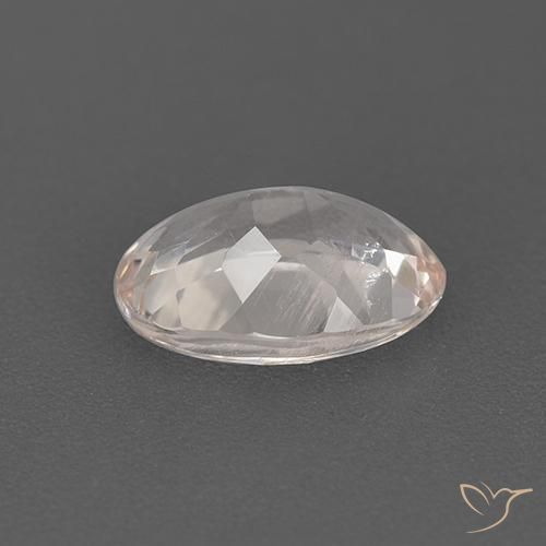 Morganite Gemstone in 8 x 6 mm (calibrated) Size for Sale, Morganite Stone in Medium-Light Pink Color