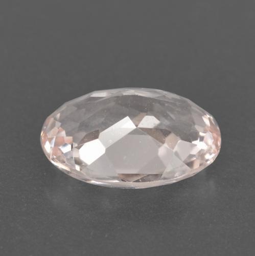 Morganite Gemstone in 8.4 x 6.2 mm Size for Sale, Morganite Stone in Light Pink Color