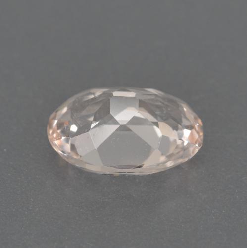 Morganite Gemstone in 8 x 6 mm (calibrated) Size for Sale, Morganite Stone in Medium-Light Pink Color