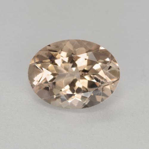 Rosado salmón Morganita Gema - 1.1ct Forma ovalada (ID: 571909)