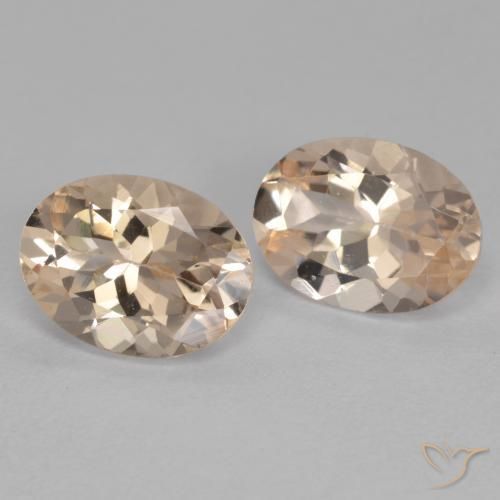 2.16 ct Pink Morganite, 8.2 x 5.9 mm Oval Cut From Afghanistan, Photo A