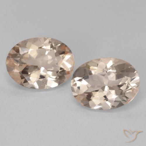 2.19 ct Pink Morganite, 8.2 x 6.2 mm Oval Cut From Afghanistan, Photo A