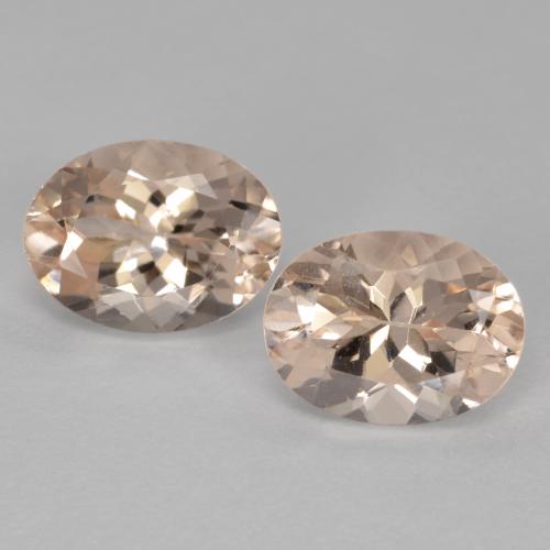 Medium Pink Morganite Gem - 1.2ct Oval Facet (ID: 572308)