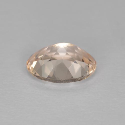 Morganite Gemstone in 8 x 6 mm (calibrated) Size for Sale, Morganite Stone in Salmon Pink Color