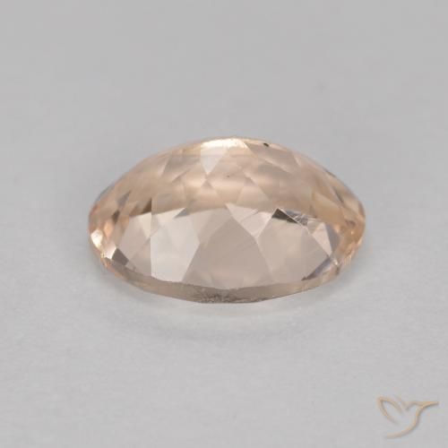 Morganite Gemstone in 8 x 6 mm (calibrated) Size for Sale, Morganite Stone in Medium Pink Color