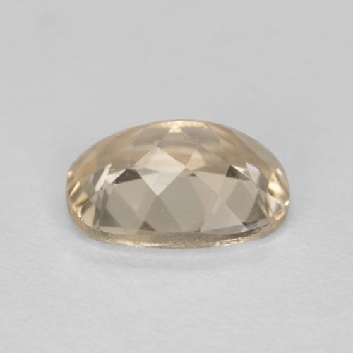 Morganite Gemstone in 8 x 6 mm (calibrated) Size for Sale, Morganite Stone in Cream Color