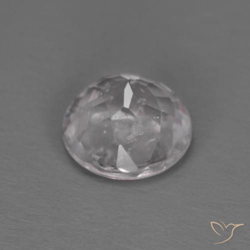 Morganite Gemstone in 5.7 mm Size for Sale, Morganite Stone in Light Pink Color