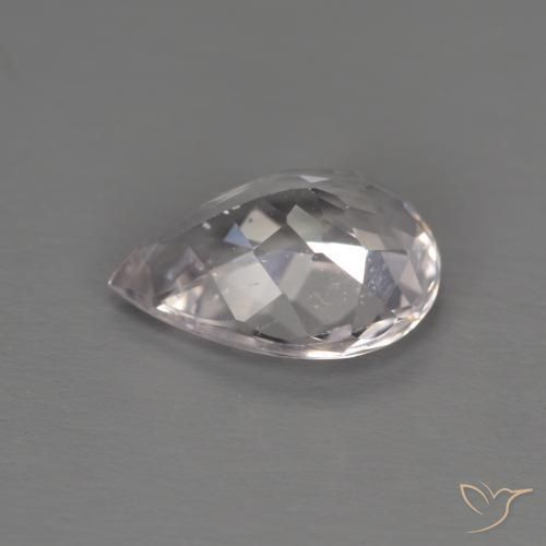 Morganite Gemstone in 8.4 x 6.4 mm Size for Sale, Morganite Stone in Light Pink Color