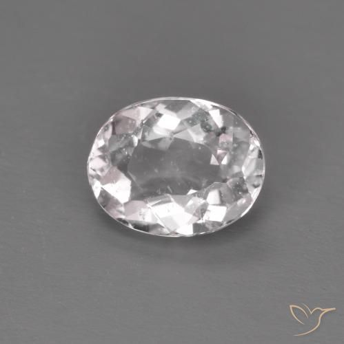0.93ct Natural Light Pink Morganite, Oval, VS