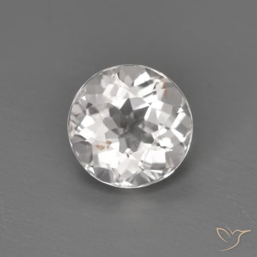 1.09ct Natural Light Pink Morganite, Round, VS
