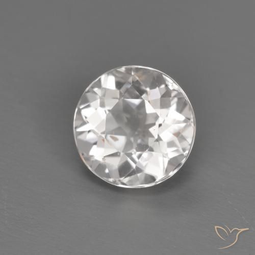 1.09 ct Pink Morganite Stone, Natural Morganite in Round Facet Shape for Sale