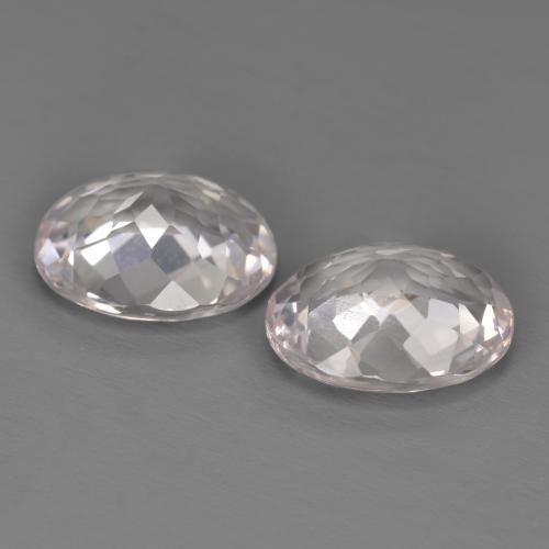 Morganite Gemstones in 9.2 x 7.5 mm Size for Sale, Morganite Stones in Light Pink Color