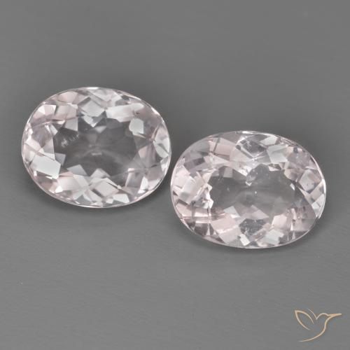 3.28 ct Pink Morganite, 8.8 x 7 mm Oval Cut From Afghanistan, Photo A