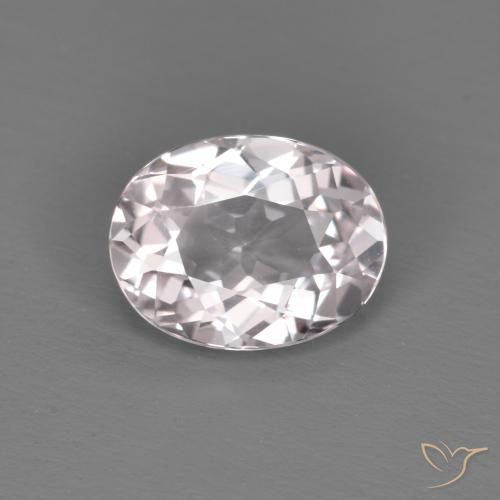0.94ct Natural Light Pink Morganite, Oval, VVS