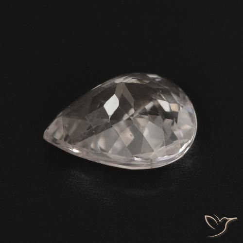 Morganite Gemstone in 9 x 7 mm (calibrated) Size for Sale, Morganite Stone in Light Pink Color