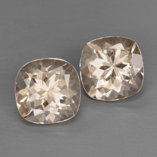 1.93 ctw Pink Morganite Stones, Natural Morganite in Cushion-Cut Shape for Sale