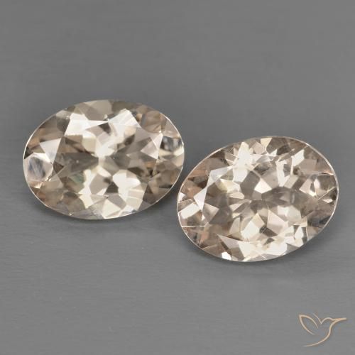 1.96 ct Pink Morganite, 8 x 6 mm Oval Cut From Afghanistan, Photo A