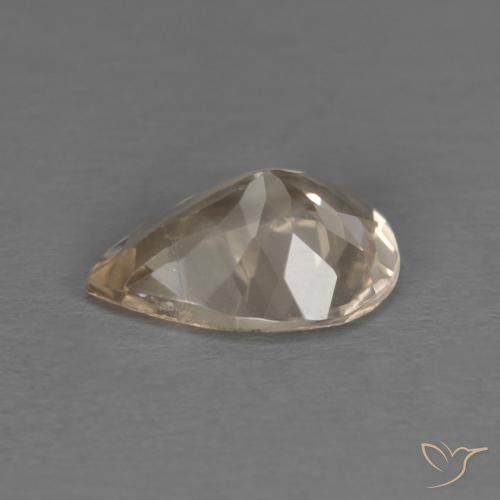 Morganite Gemstone in 8 x 6 mm (calibrated) Size for Sale, Morganite Stone in Light Golden Color