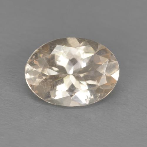 Medium Pink Morganite Gem - 0.9ct Oval Facet (ID: 578246)