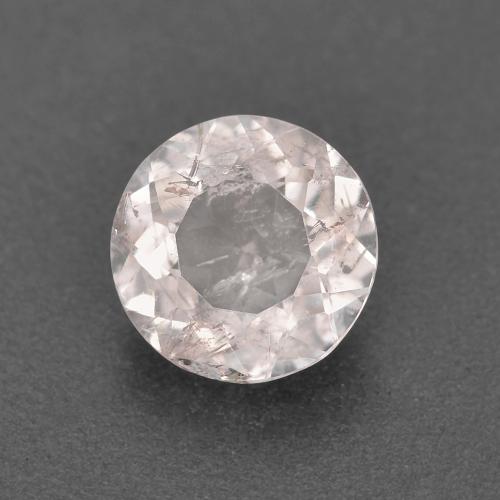 Rosado claro Morganita Gema - 0.6ct Faceta Redonda (ID: 582566)
