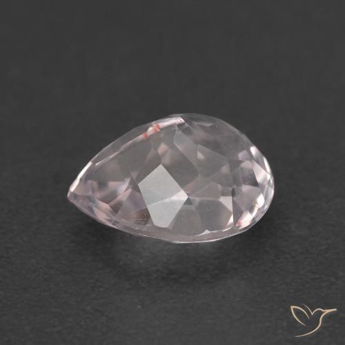 Morganite Gemstone in 8.1 x 6.5 mm Size for Sale, Morganite Stone in Light Pink Color