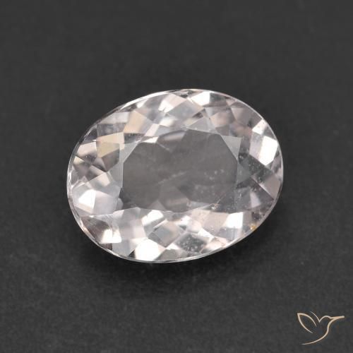 1.80 ct Pink Morganite Stone, Natural Morganite in Oval Facet Shape for Sale
