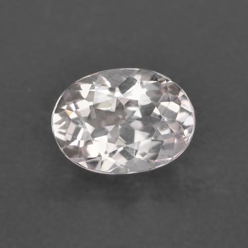 Light Pink Morganite Gem - 1.1ct Oval Facet (ID: 582909)
