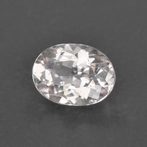 1.09 ct Pink Morganite Stone, Natural Morganite in Oval Facet Shape for Sale