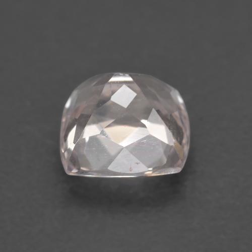 Morganite Gemstone in 6.5 x 6.7 mm Size for Sale, Morganite Stone in Light Pink Color