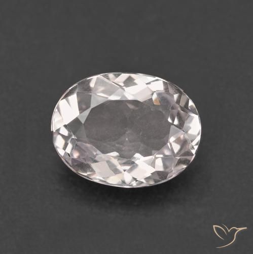 1.66 ct Pink Morganite, 9.4 x 7.2 mm Oval Cut From Afghanistan, Photo A