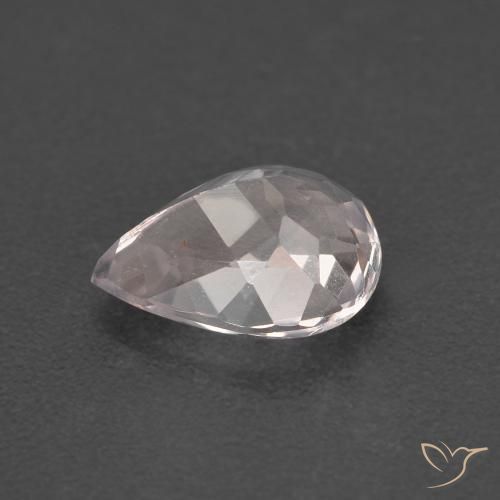Morganite Gemstone in 8.6 x 6.3 mm Size for Sale, Morganite Stone in Light Pink Color