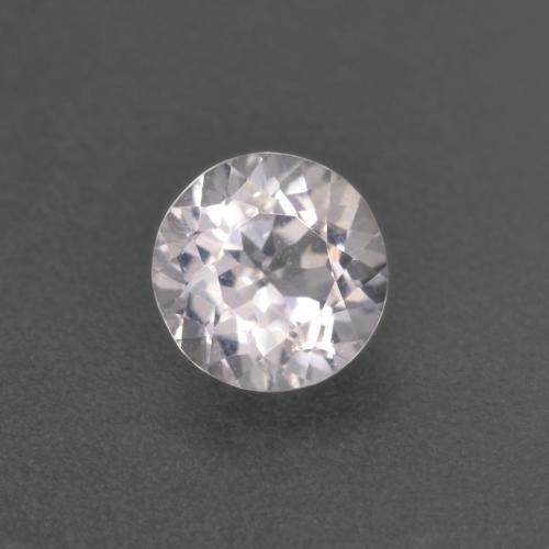 Светло-розовый Морганит Камень - 0.6ct Круглая Фасетная Огранка (ID: 582920)