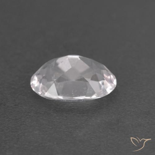 Morganite Gemstone in 7 x 5 mm (calibrated) Size for Sale, Morganite Stone in Very Light Pink Color