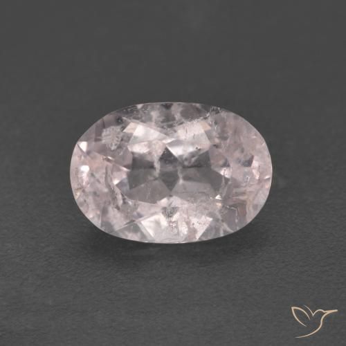 1.03ct Natural Flamingo Pink Morganite, Oval, SI