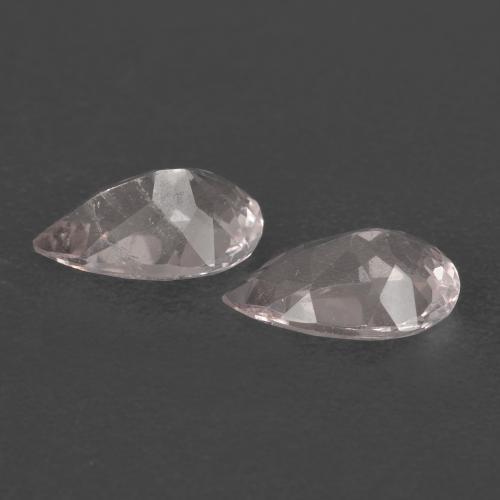 Morganite Gemstones in 7.8 x 5.2 mm Size for Sale, Morganite Stones in Light Pink Color