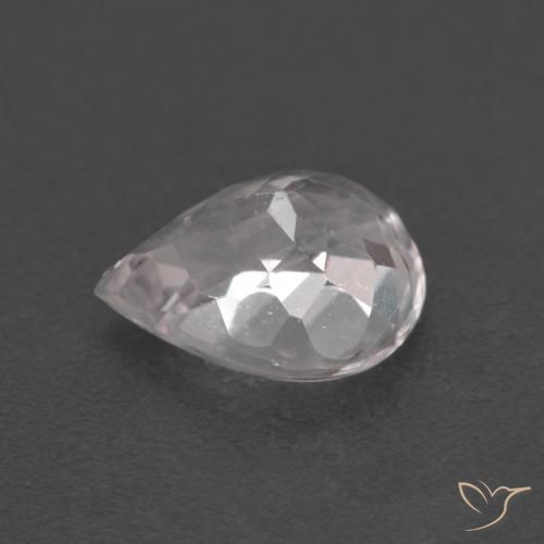 Morganite Gemstone in 8.1 x 6.3 mm Size for Sale, Morganite Stone in Light Pink Color