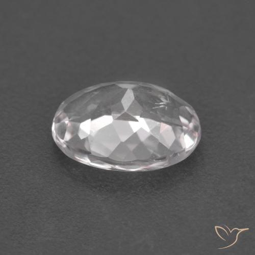 Morganite Gemstone in 8 x 6 mm (calibrated) Size for Sale, Morganite Stone in Light Pink Color