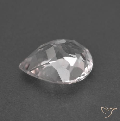 Morganite Gemstone in 10 x 7 mm (calibrated) Size for Sale, Morganite Stone in Light Pink Color