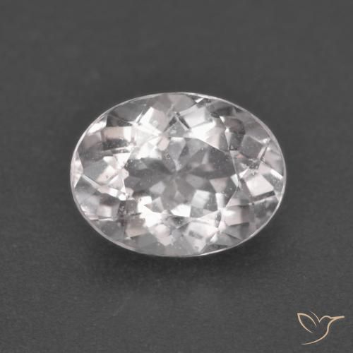 1.73ct Natural Light Pink Morganite, Oval, VS