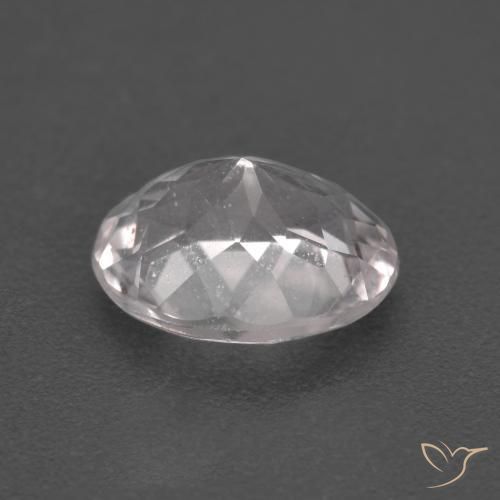 Morganite Gemstone in 9 x 7 mm (calibrated) Size for Sale, Morganite Stone in Light Pink Color