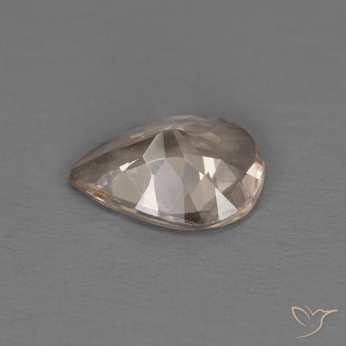 Morganite Gemstone in 7.8 x 5.7 mm Size for Sale, Morganite Stone in Medium Pink Color