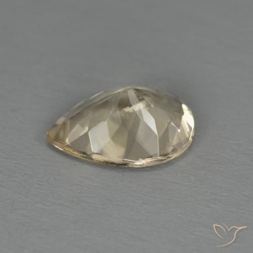 Morganite Gemstone in 8 x 6 mm (calibrated) Size for Sale, Morganite Stone in Light Golden Color