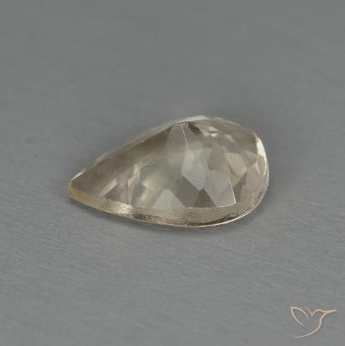 Morganite Gemstone in 8 x 6 mm (calibrated) Size for Sale, Morganite Stone in Light Golden Color