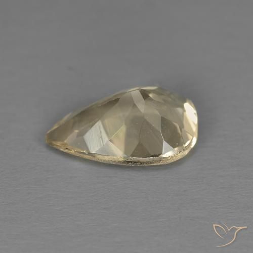 Morganite Gemstone in 8.4 x 6 mm Size for Sale, Morganite Stone in Light Golden Color