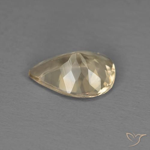 Morganite Gemstone in 8 x 6 mm (calibrated) Size for Sale, Morganite Stone in Light Golden Color