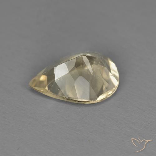 Morganite Gemstone in 8 x 6 mm (calibrated) Size for Sale, Morganite Stone in Light Golden Color