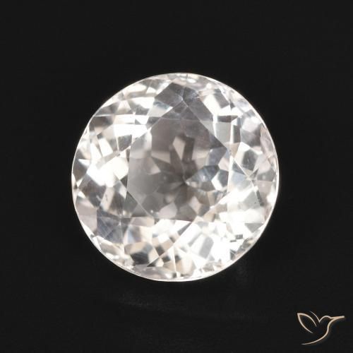 1.95 ct Pink Morganite Stone, Natural Morganite in Round Facet Shape for Sale