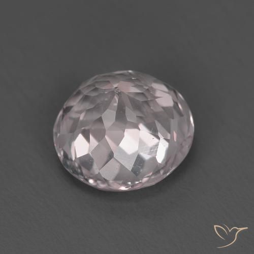 Morganite Gemstone in 7.5 mm (calibrated) Size for Sale, Morganite Stone in Light Pink Color