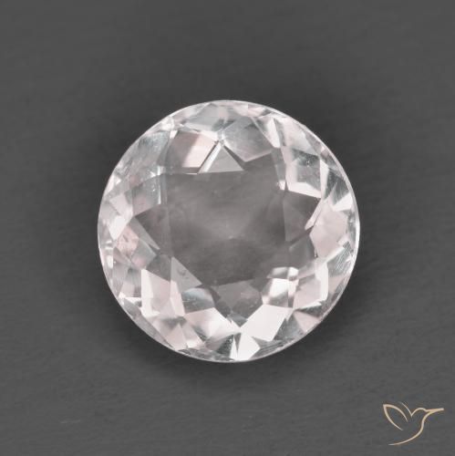 1.49ct Natural Light Pink Morganite, Round, VS